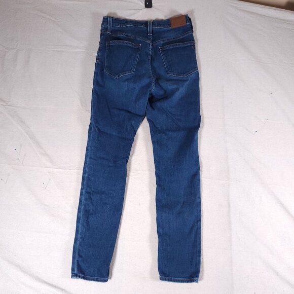 Madewell Skinny Jeans Womens 28 Blue Mid Rise Denim Classic Casual Core - Picture 2 of 15